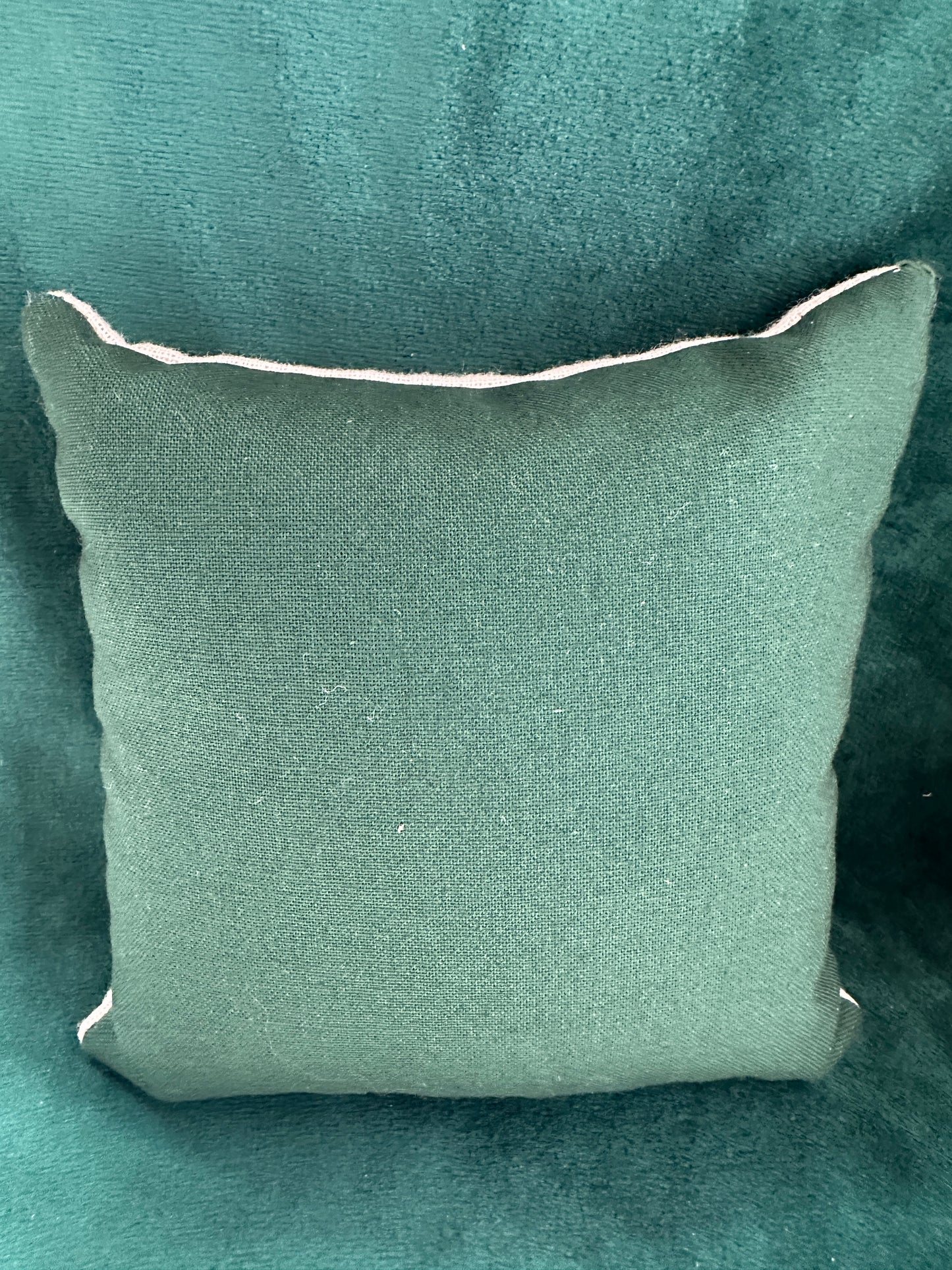 Mini Pine Tree Balsam Pillow 4x4 | Handmade Scented Rustic Home Gift