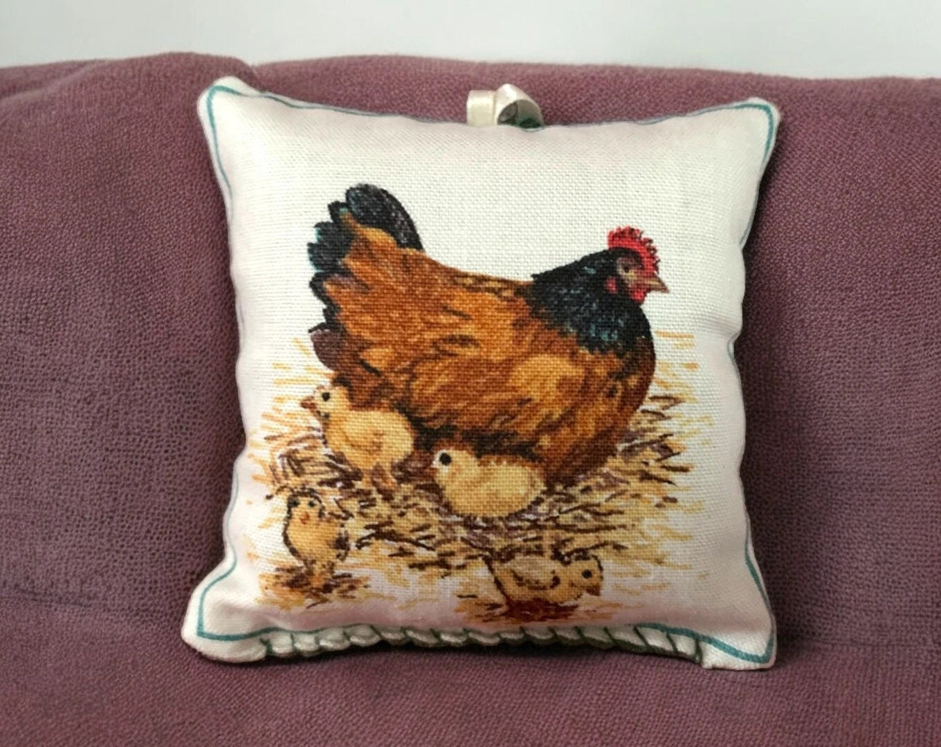 Balsam Fir Filled Hen and Chicks Pomander 3ā³ X 3ā³