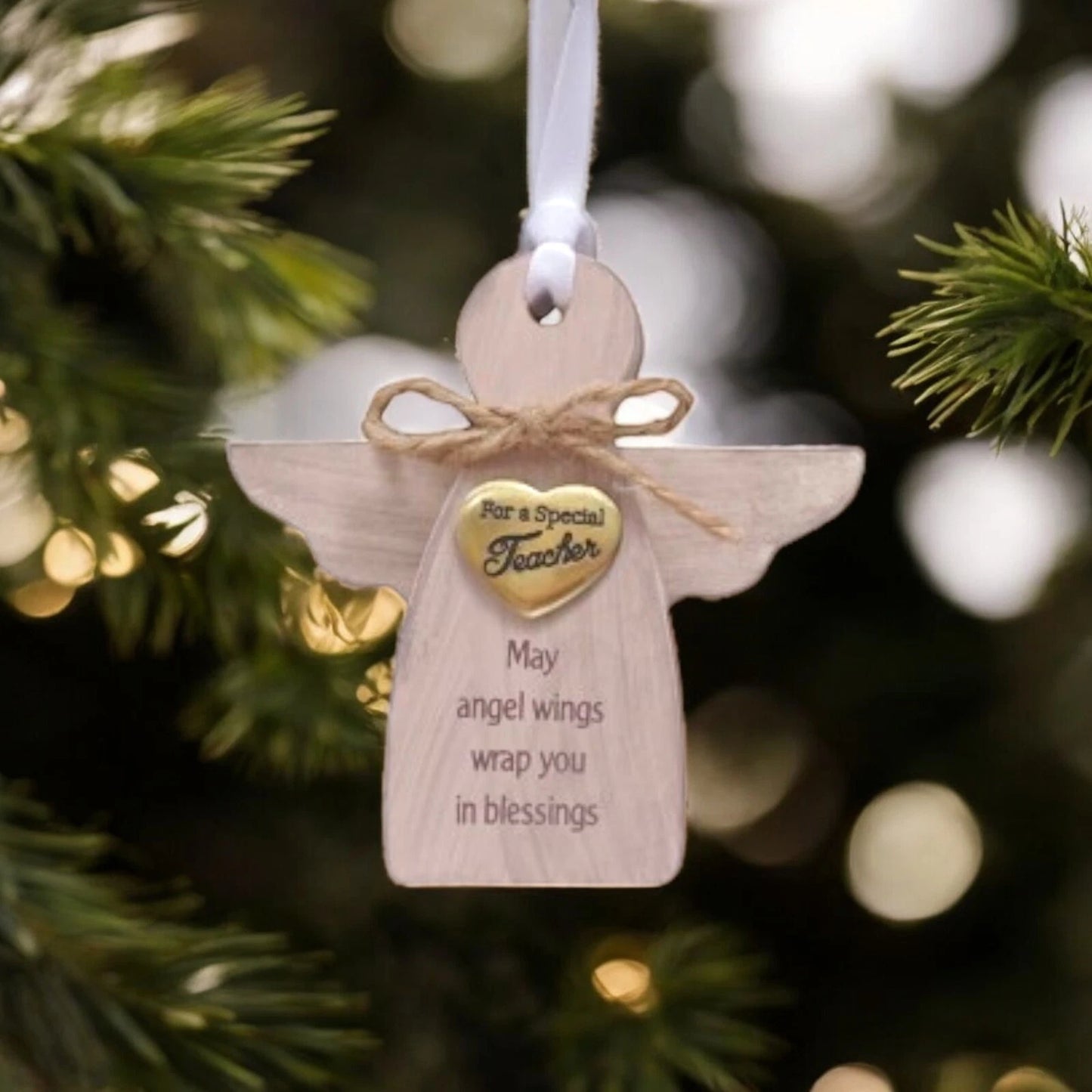 Angels Among Us Ornament for Teachers,Angel Ornament, Teacher Appreciation Gift