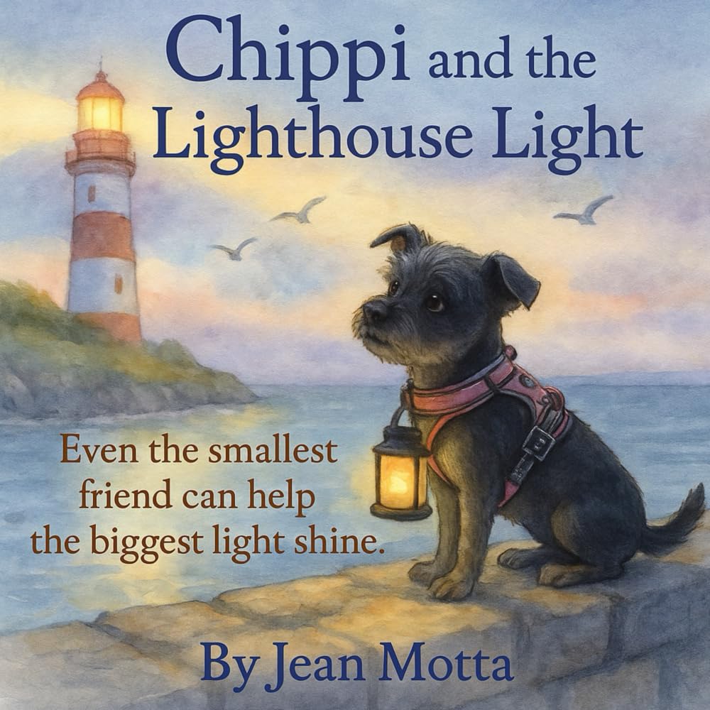Chippi and the Lighthouse Light Paperback Children’s Book | Dog Adventure Story | Ages 3–8 | Courage & Friendship Kids Picture Book