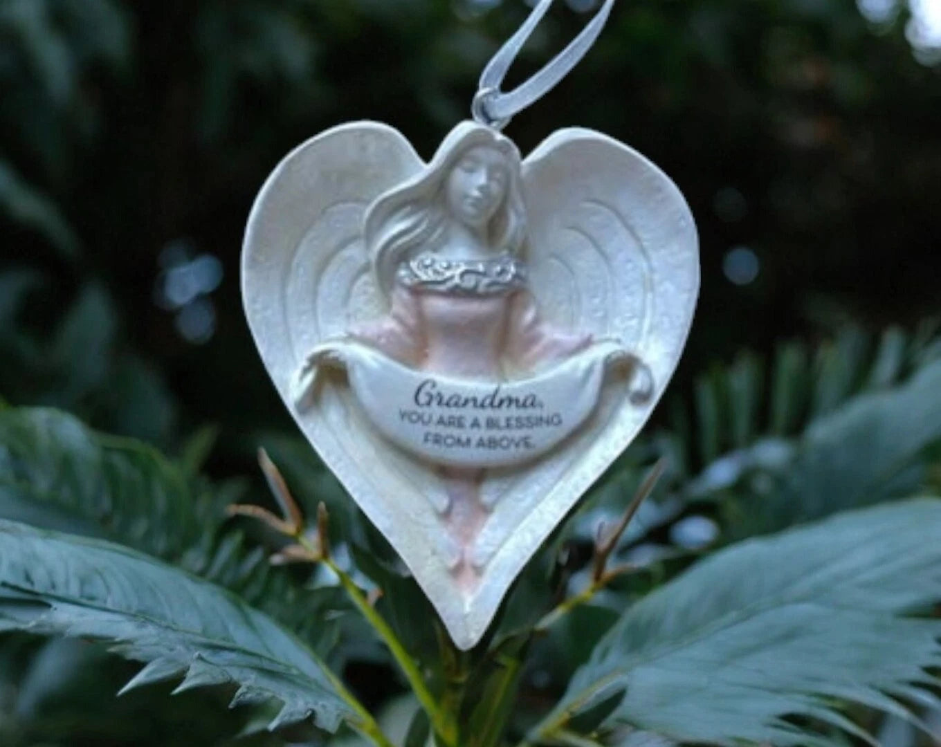 Grandma You Are A Blessing From Above Angel Christmas Ornament, Grandmother Gift