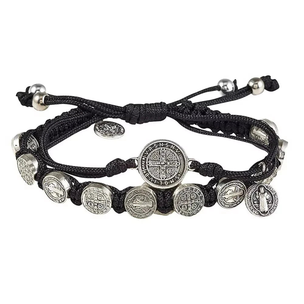 St. Benedict Bracelet, Saint Benedict Bracelet, Religious Catholic Jewelry