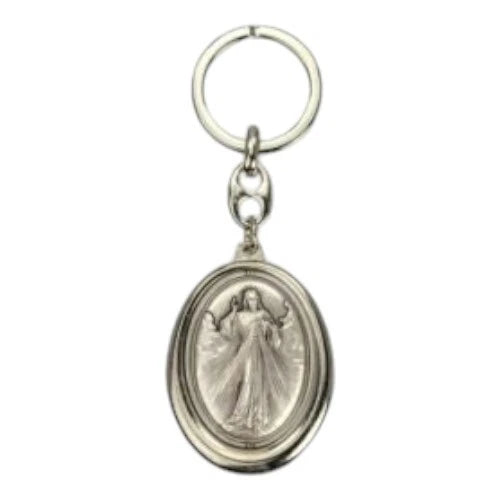 Divine Mercy Key Ring, Religious Key ring, Catholic Key Holder, Christian Gifts