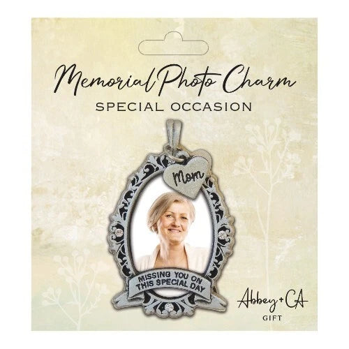 Mom Memorial Photo/Picture Charm, Sentimental Keepsake, Loss Remembrance Gift