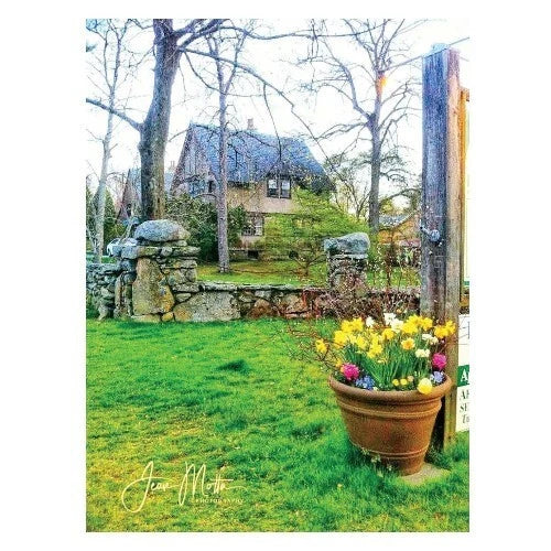 Springtime at Blithewold Bristol RI Notecards Rhode Island Landmark - Set of 5